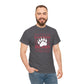 Bastrop Bear Paw Adult Tshirt