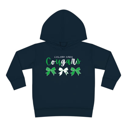 Colony Oaks Bows Toddler Pullover Fleece Hoodie