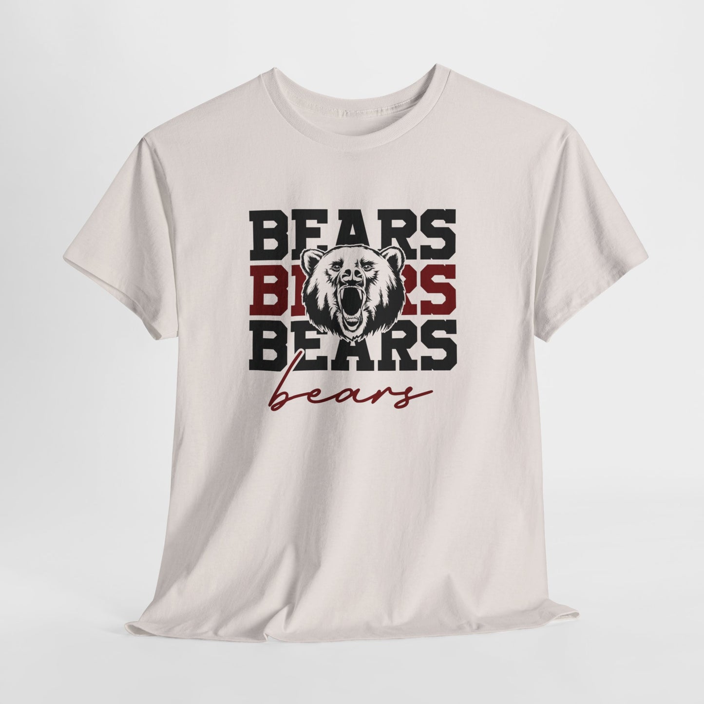 Bears Stacked Adult Tshirt