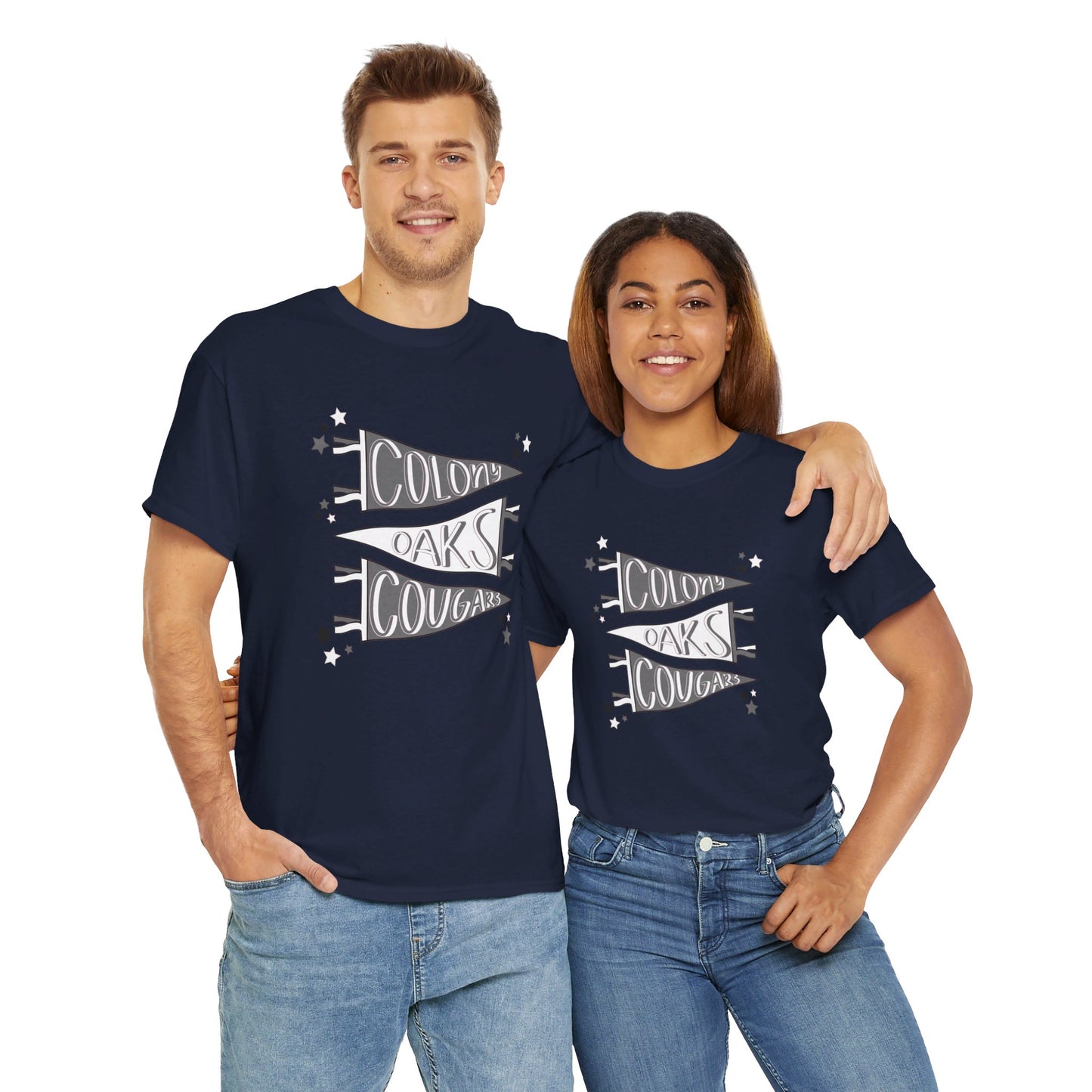 Colony Oaks Banner Adult Tshirt