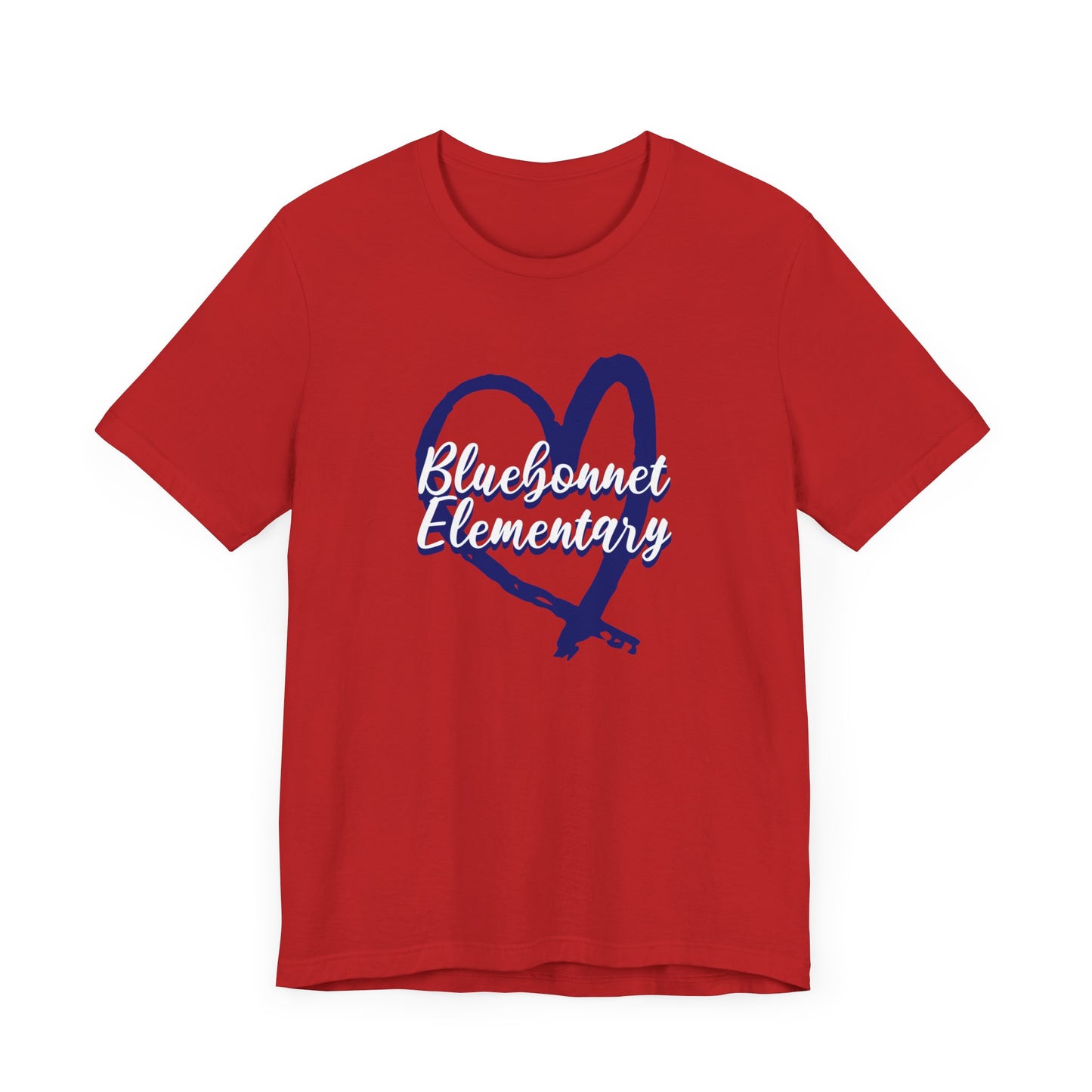 Bluebonnet Heart Shirt Adult Tshirt