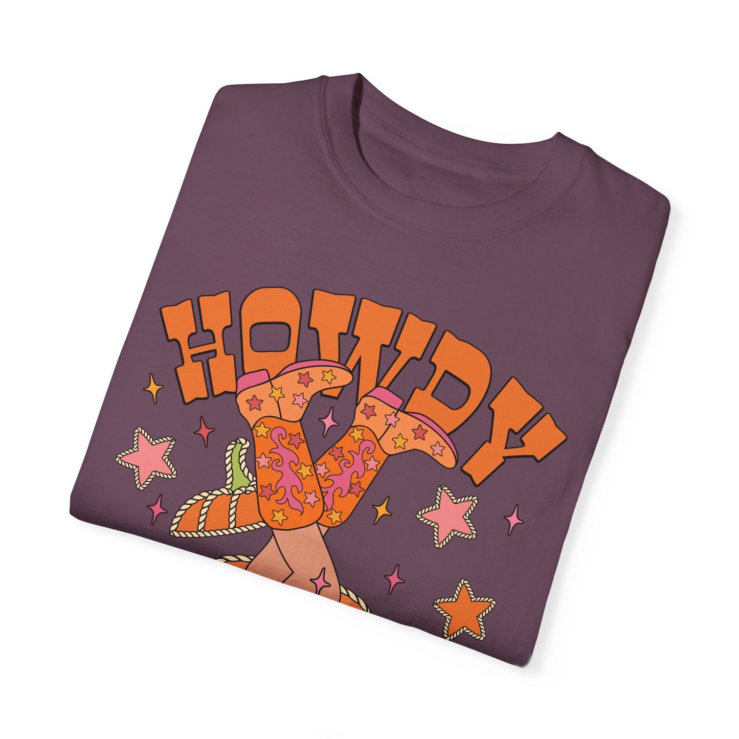 Howdy Pumpkin Comfort Colors Tshirt | Pumpkin Patch Tshirt | Pumpkin Spice latte | Fall Fashion Graphic Shirt | Halloween Top