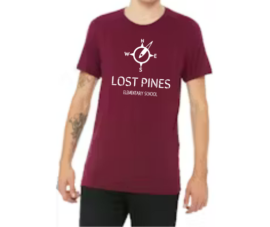 Lost Pines Compass  Bella + Canvas