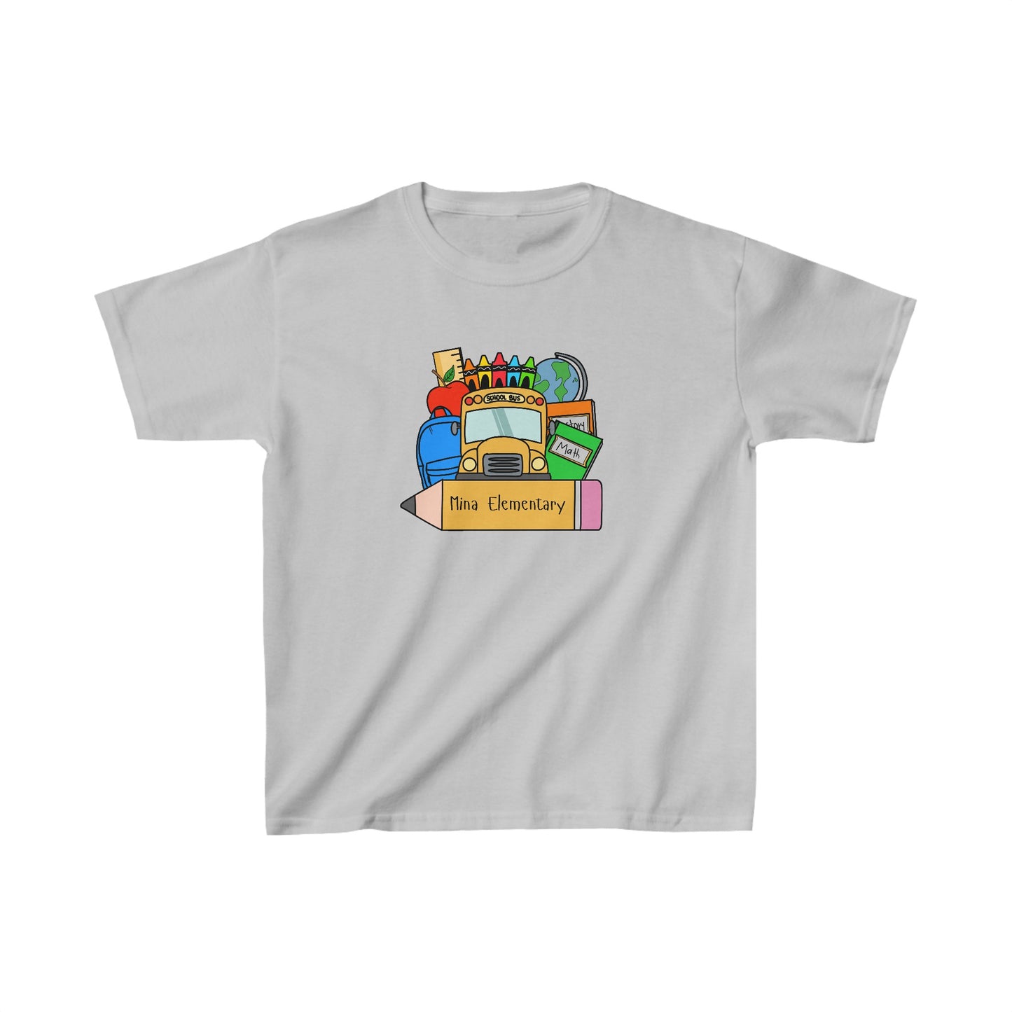 Mina Elementary Bus Youth Tshirt