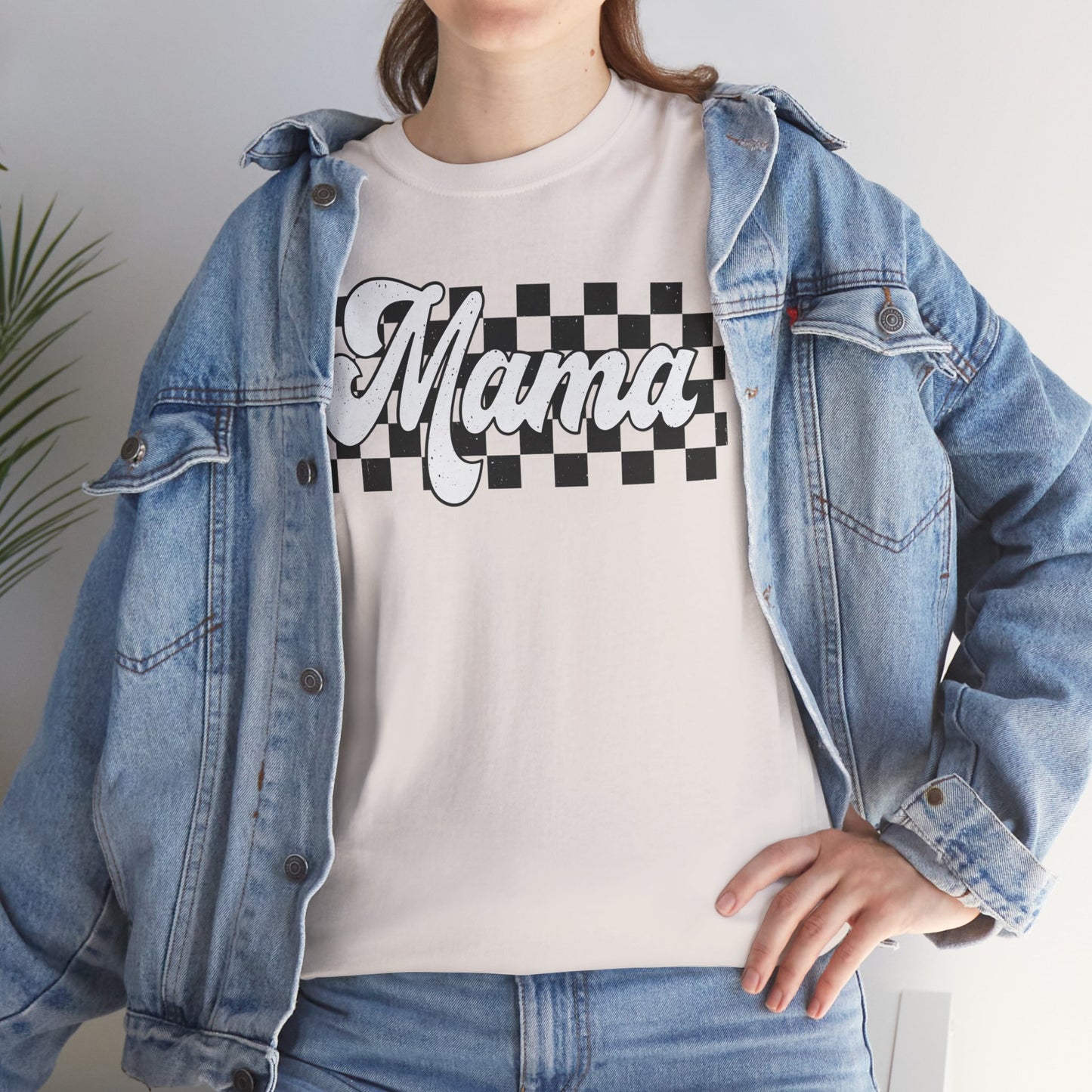 Mama Checkered Adult Tshirt | Mama Racing Shirt | Mama motorcross | Mama Birthday Party Shirt | First time Mom | Mother shirt | Nascar Mommy