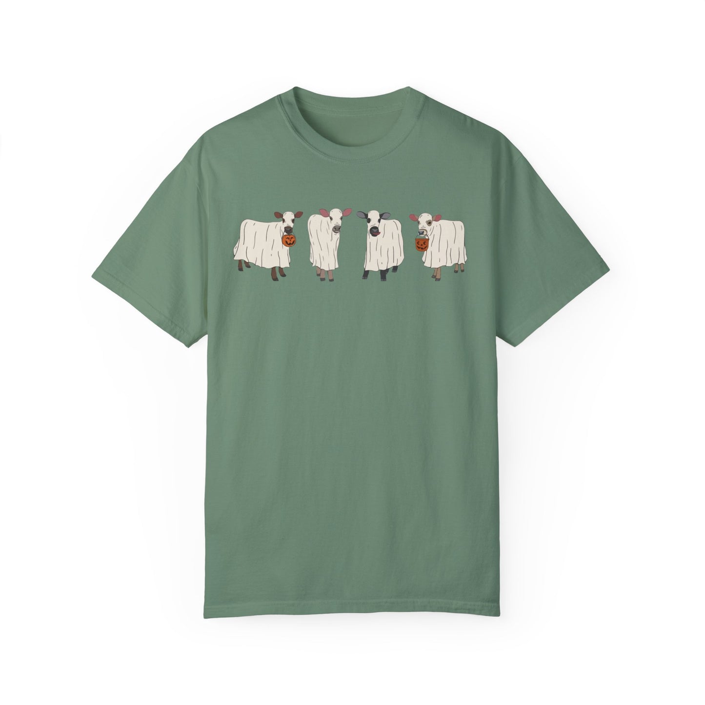 Ghost Cow | Moo Cow | Pumpkin Patch Tshirt | Pumpkin Spice latte | Fall Fashion Graphic Shirt | Halloween Top