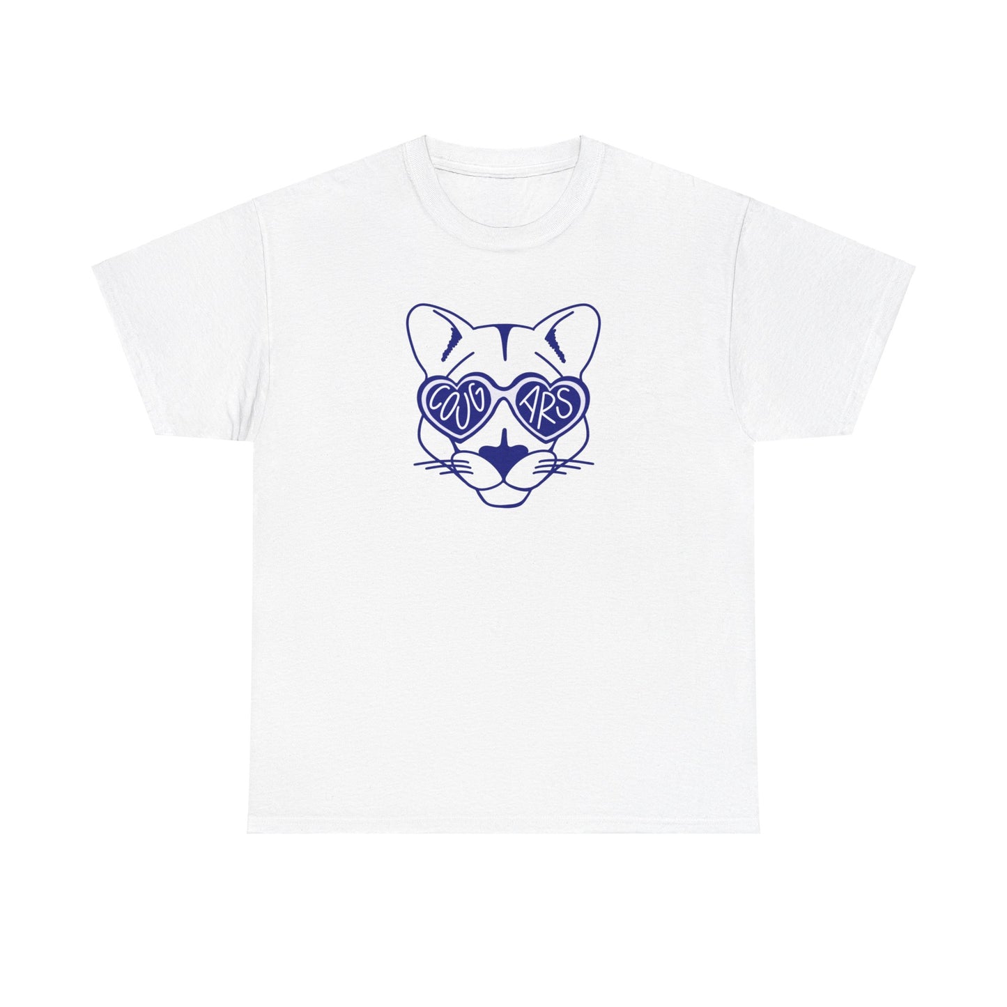 Cool Cats Cougars Adult Tshirt