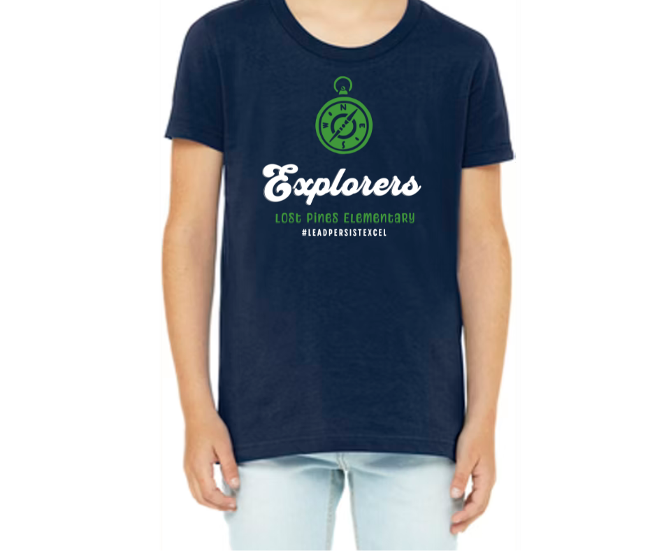 Lost Pines Compass Explorer Bella + Canvas