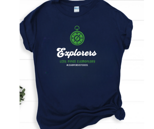 Lost Pines Compass Explorers  Shirt