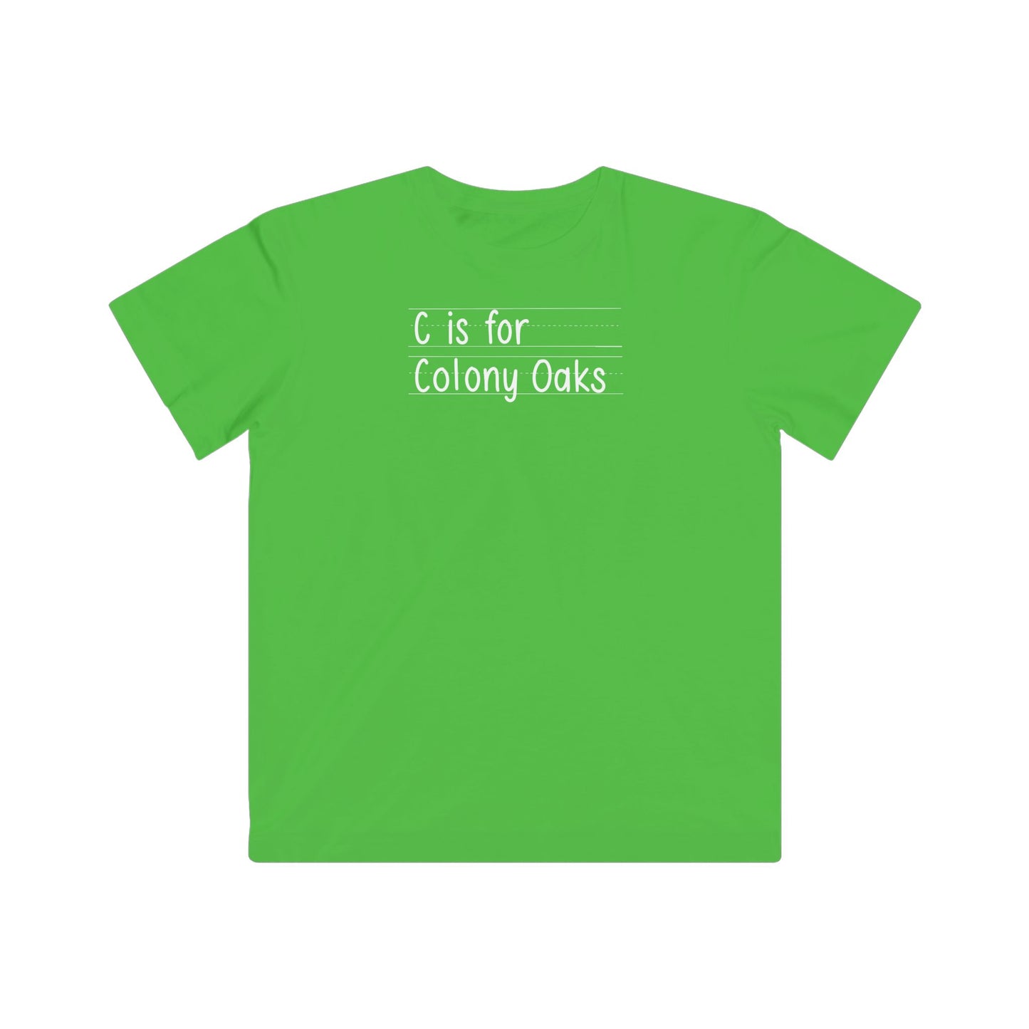 C is for Colony Oaks Youth Tshirt