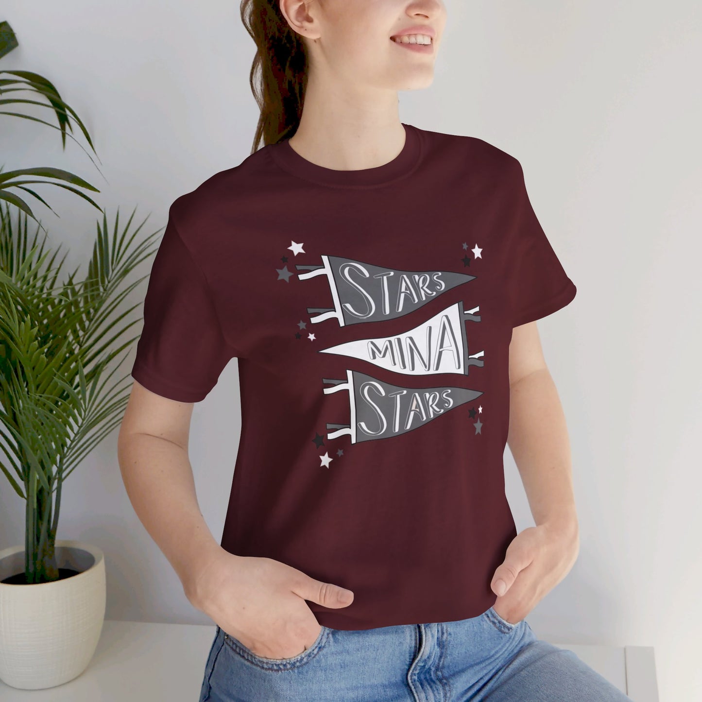 Mina Banners Adult Tshirt