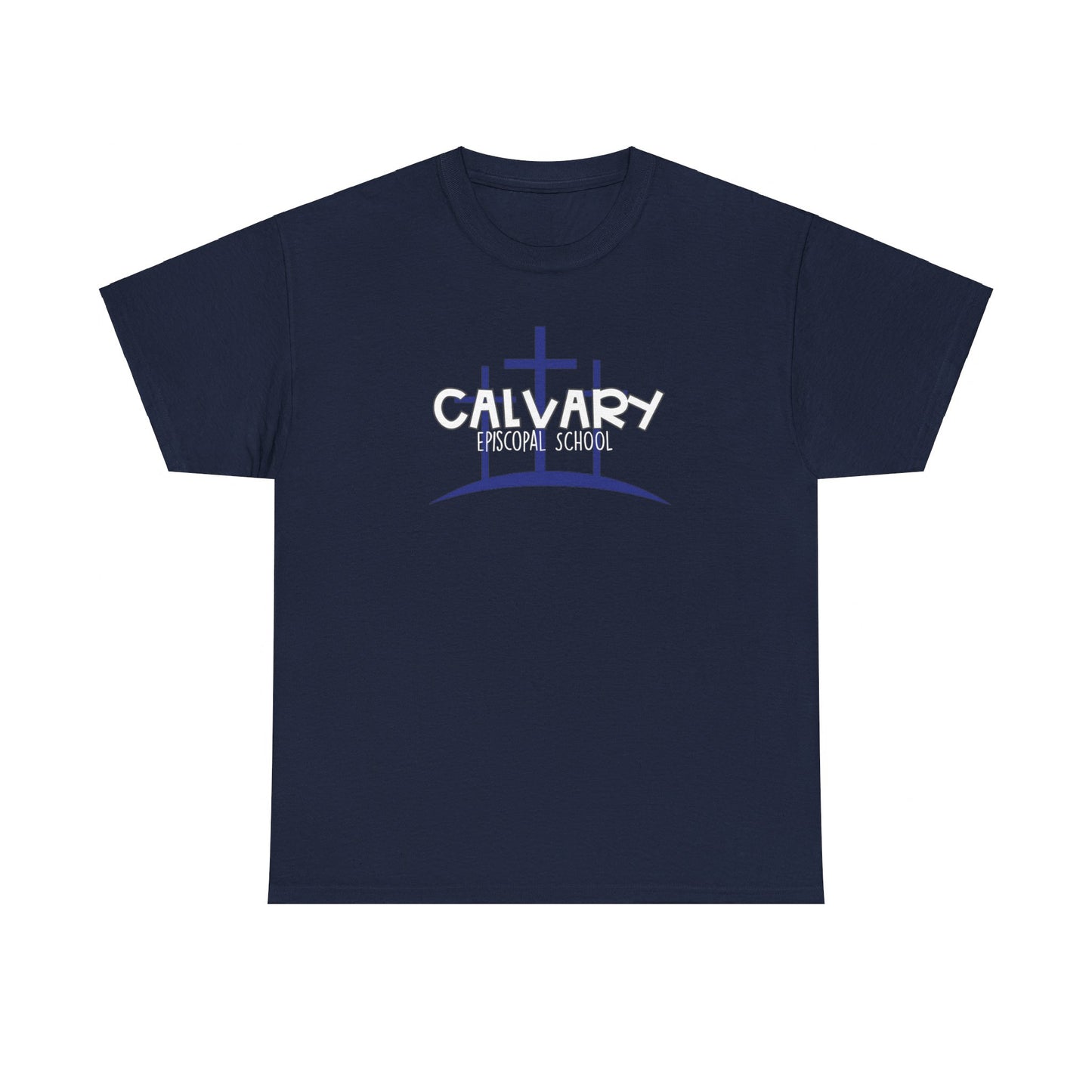 Adult Calvary Blue Cross Tshirt