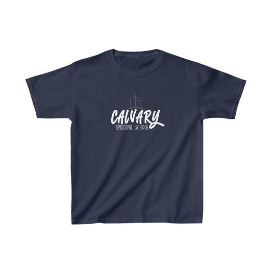 Calvary Grey Cross Tshirt YOUTH