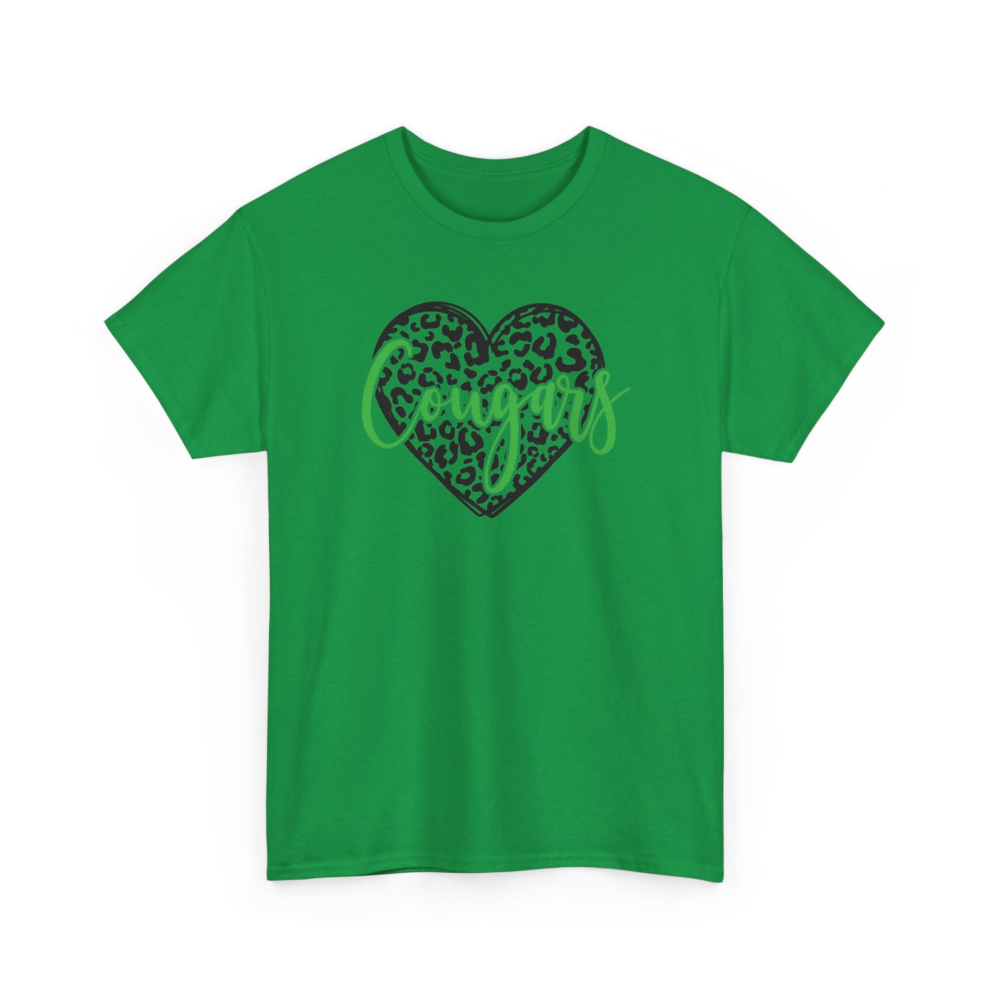 Heart of a Cougar Adult Tshirt