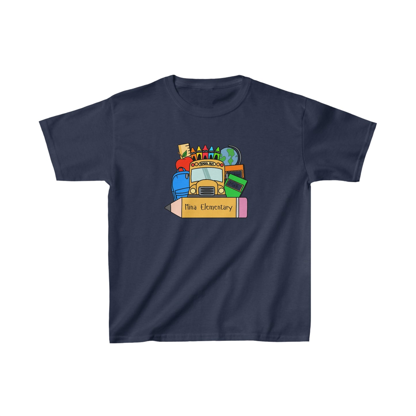 Mina Elementary Bus Youth Tshirt