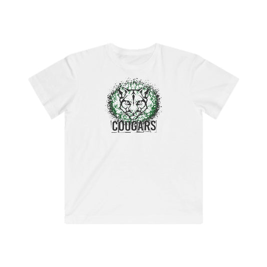 Cougars Splatter Youth Tshirt