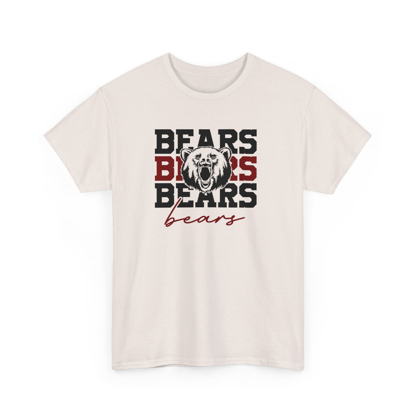 Bears Stacked Adult Tshirt