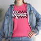 Mama Checkered Adult Tshirt | Mama Racing Shirt | Mama motorcross | Mama Birthday Party Shirt | First time Mom | Mother shirt | Nascar Mommy