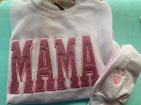 Mama Glitter Sweatshirt