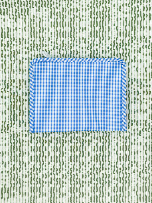 Roadie Medium - Gingham Sky