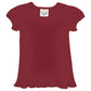 Abbie Short Sleeve Ruffle Tshirt 6M-12M